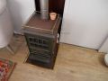 Poêle fuel et radiateur cabine