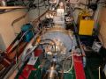 Salle des machines, moteur DAF 150cv