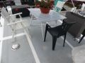 Terrasse avec bimini